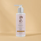 Bottle of Irawo Beauty Gentle Facial Cleansing Gel on a beige background