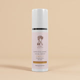 Super Hyaluronic Facial Serum bottle on a beige background