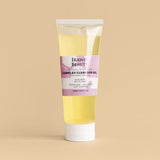 Yellow tube of Irawo Beauty Complex Clear Gel on a beige background
