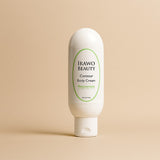 Irawo Beauty Contour Body Cream on a beige background